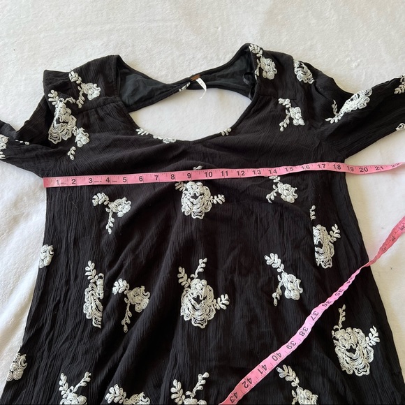 Free People Emma Embroidered Mini Dress - Picture 6 of 9